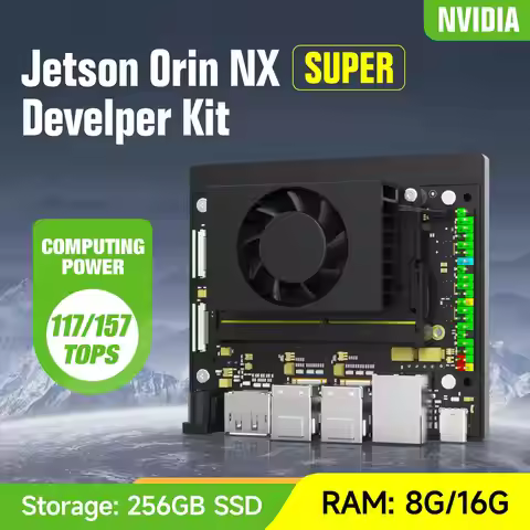 Jetson Orin NX Developer Kit Super Version with Official Core Module 8G/16G RAM Free 256GB SSD up 11