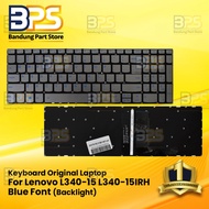 Original Keyboard for Ideapad L340-15 L340-15IRH Blue Backlight