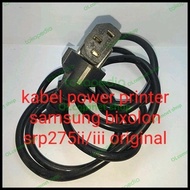 Adaptor+Kabel Power Printer Dot Matrix Bixolon Srp275 Original