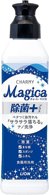 獅王 CHARMY Magica 抗菌+ 食器用洗潔精 主體瓶 220mL