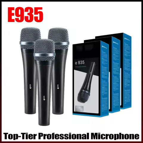 For Sennheiser E935 Professional Wired Dynamic Heart-shaped Vocal Microphone Handheld Microphone Sta