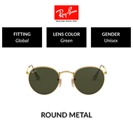 Ray-Ban  ROUND METAL  RB3447 1  Unisex Global Fitting   Sunglasses  Size 50mm