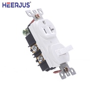 Two-Bit 20A American Standard Socket North America 20A 125V American Socket UL Double American Stand