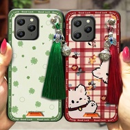 Tassel Bell Phone Case For Blackview BV5300/Pro/Plus/Oscal S70/Pro TPU Shockproof Graffiti Anti-dust