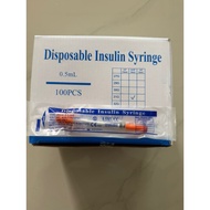 syringe 0.5ml 31G 8mm