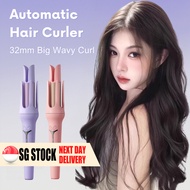 【SG STOCK】Automatic Hair Curler 32mm Wavy Roll Curler