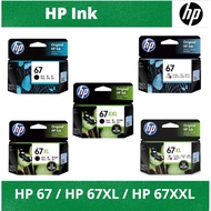 HP 67 / HP 67XL / HP 67XXL Black Tri-color Ink Cartridge