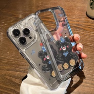 HP Shockproof black premium cat cellphone Case Redmi A5 a3 12 12c 9a 9c note 13 pro plus 13c 12c not