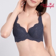 Triumph-E+Big Woman Series Covered Breathable E-G Full Cup Underwear Black|F27-805 K4