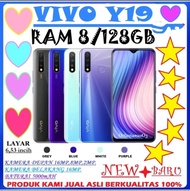 VIVO Y19 RAM 8/128GB BARU FULLSET SEGEL GARANSI 1TAHUN