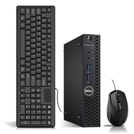 Dell OptiPlex 3050 Micro Mini PC Desktop Computer, Intel Core i5-6400T, 16GB DDR4, 1TB SSD, WiFi, Bl