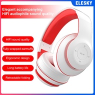 Elesky 【Stock in warehouse】DR-52 Over-Head Wireless Bluetooth-compatible V5.1 Headphone Colorful HIFI Stereo Children Gift Headset