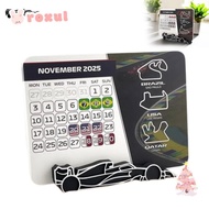 ROXUL 2025 Racing Calendar, 7.0" x 5.5" Formula 1 F1 Race Schedule Calendar, High-Quality With F1 Ca