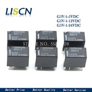 2PCS G5V-1-5VDC G5V-1-12VDC G5V-1-24VDC G5V-1 5VDC 12VDC 24VDC 6Pin SPDT Mini Signal Relay For PCB