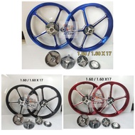 AJI RACING RX RACING CUSTOM HUB OPEN HUB FG505 Y15ZR Y125ZR LC135 5S CNC FORGED SPORT RIM CUSTOM （1.