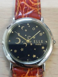 (SOLD 巳售) 🌟🌟新淨 ELLE  三針 手錶 (巳換電)