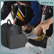 [AmlesoMY] Roller Skate Bag Portable Ice Skate Bag for Quad Skates Ice Hockey Skate