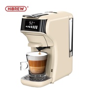 HiBREW 6 in 1 Multiple Capsule Espresso Machine for DG Nes kcup capsule Coffee Powder ESE Pod coffee