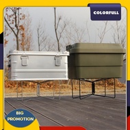[Colorfull.sg] Camping Folding Cooler Stand Frame Foldable Ice Box Holder Hiking Holder Support