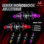 ULMAX MONOSHOCK PURPLE LC135 190MM 200MM Y15ZR 205MM MONO SHOCK ABSORBER ORIGINAL ULMAX ESR RACING A