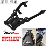 Motorcycle Rear Luggage Rack for Honde ADV160 ADV 160  Aluminum Rear Support Bracket Saddlebag Modification Accessories