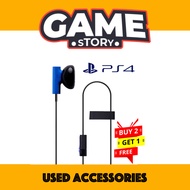 USED PS4 Sony Mono Chat Earbud with Mic Playstation 4 Headset