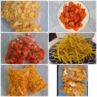 KEREPEK UBI MASIN/PEDAS BASAH/PERISA CHEESE/SALTED EGG/JEJARI BALADO/UBI PEDAS KERING/
