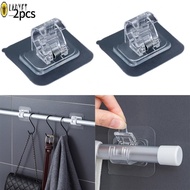 Innovative Punch Free Bracket for Fixed Clip Curtain Rod and Towel Rod