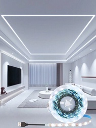 5v Led 燈條,用於電視背光家居裝飾,usb 供電夜燈條,柔性燈條,帶60/120/180/300/600 Led,長度為1/2/3/5m/10m,適用於客廳、臥室、 Etc