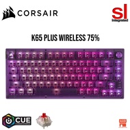 Corsair K65 Plus Wireless 75% RGB Hot-Swappable Mechanical Gaming Keyboard -Atomic Purple (CH-91D421