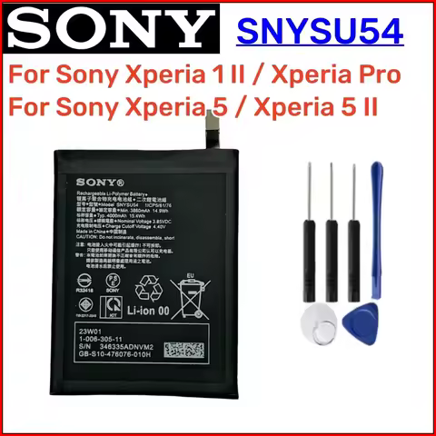 Original 4000mAh SNYSU54 Battery For Sony Xperia 1 II Xperia pro/Xperia1 2nd/Xperia5 2nd/Xperia 5/Xp