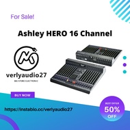 Ashley HERO 16-Channel Mixer Original Component Audio Professional verlyaudio27 Electronic Components ashley digital Effect sound sytem Mixer ashly asley ashly ashle hero16