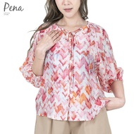 Pena house เสื้อเบลาส์แฟชั่นผู้หญิง แขนพอง POSS082301