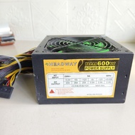PSU GAMING HEADWAY 600W PURE POWER SUPPLY