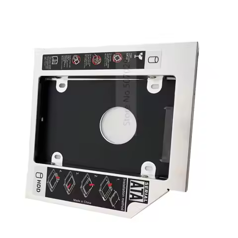 12.7mm SATA 2nd HDD SSD Hard Drive Optical Caddy for Asus K52JU X551CA N53J K73S K73SD K73SV N53JG N