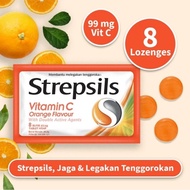 STREPSILS PERMEN MELEGAKAN TENGGOROKAN