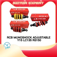 RCB RACING BOY M2 LINE MONOSHOCK ADJUSTABLE ABSORBER Y15 V1 V2 LC135 4S 5S V1 - V8 RS150 RSX150