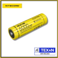Nitecore 21700 6000mAh 8A 3.6V Rechargeable Li-ion Battery NL2160