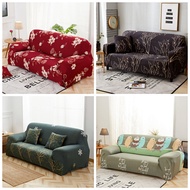 Hug Bear Wealth Tree Sofa Cover 1 2 3 4 Seater Slipcover L Shape Sofa Seat Elastic Stretchable Couch Universal Sala Sarung Set on Sale Anti-Skid Stretch Protector Slip Cushion with Foam Stick