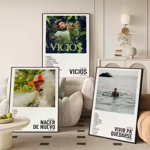 Popular Music Rapper Singer J-jc Reyes Poster HD Art Sticky Wall Waterproof Home Living Room Bedroom