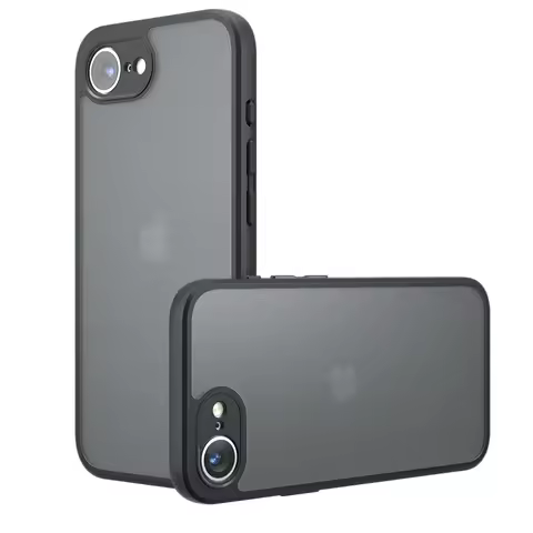 16E Case for iPhone 16E Matte Clear Phone Cover for iPhone 16 E SE 4 16e Acrylic PC + TPU Thin Shock