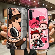 DF-98 Pop Mart LUBUBUBU TPU HD Glass Casing for Xiaomi Redmi 8 8A 9 Note 8 10 Pro Lite