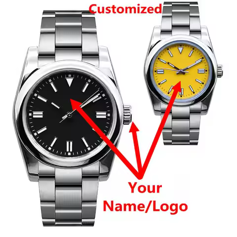 Custom Logo Mens Watch Sapphire Luxury NH35/miyota Automatic Mechanical Wristwatches 36mm/39mm 10BAR