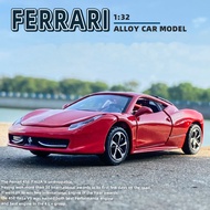 Ferrari 458 ITALIA Model Car 458 Scale 1/32 Open The Door-Front Hood-Tail Has Lights And Sound