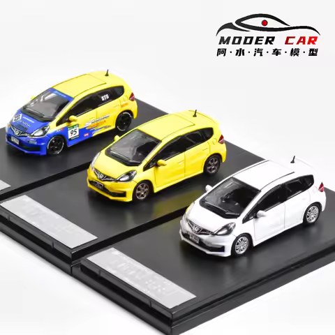 SW 1:64 FIT JAZZ 2 GE8 RS SPOON Diecast Model Car