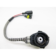 < Jingzhan > HID Big Iron Head Adapter Red Female D2S D2R D2C D4S D4R D4C AMP Dedicated Wire