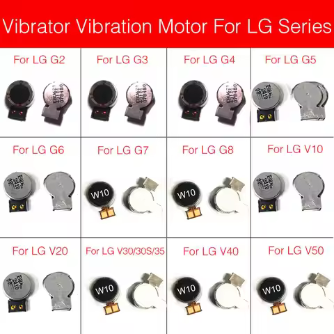 Motor Vibrator For LG G2 G3 G4 G5 G6 G7 G8s V10 V20 V30 V30S V35 V40 V50s G8X K10 2017 M250 Stylo St