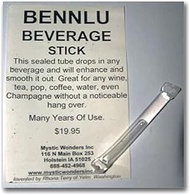 Bennlu Beverage Stick- Agitate A Little Bit Any Wine Tea Pop Coffee Water Even Champagne Drink Swizz