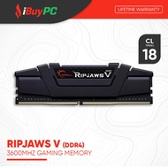G.Skill Ripjaws V DDR4 32GB (16GB x2) 3600MHz CL18 Gaming RAM