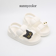 women sandals flats flat sandal SUNNY COLOR Sandal pelajar berpakaian rata